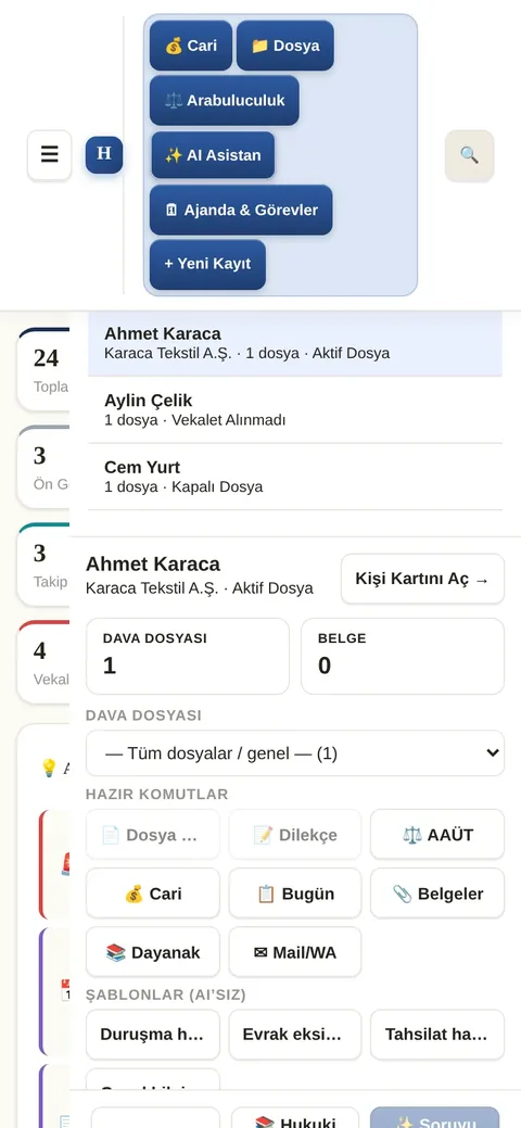 Telefonda Hukuk Asistanı